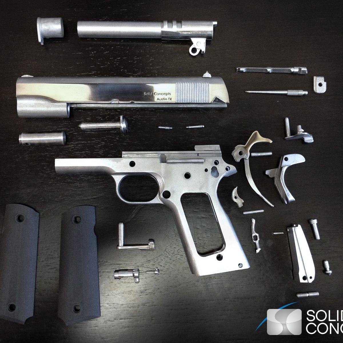 Uh-oh, this 3D-printed metal handgun actually works - CNET
