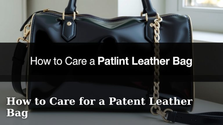 How to Care for a Patent Leather Bag