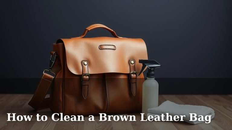 How to Clean a Brown Leather Bag