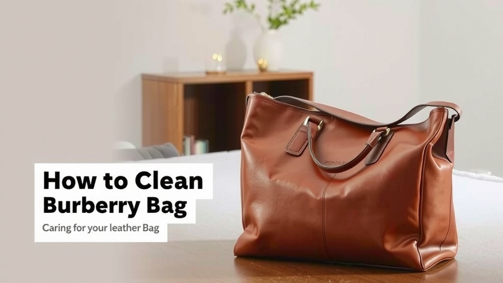 Caring for Your Burberry Leather Bag