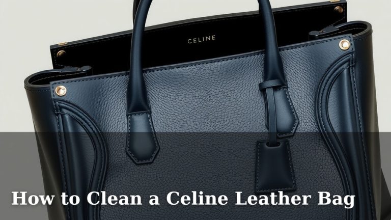 How to Clean a Celine Leather Bag
