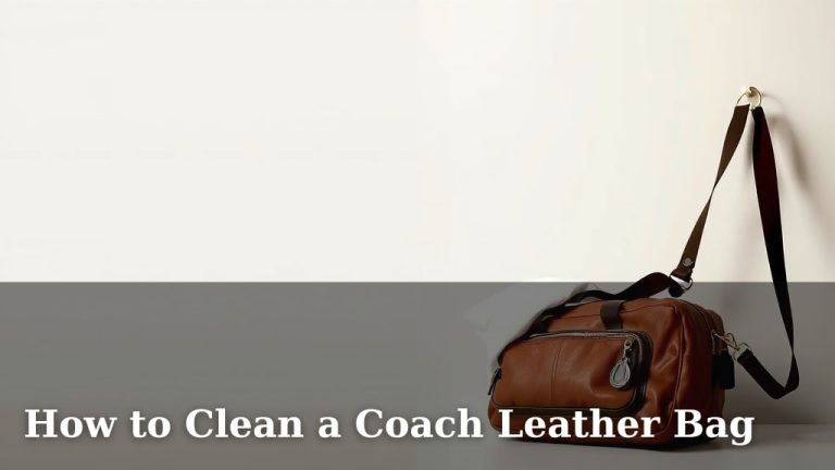How to Clean a Coach Leather Bag