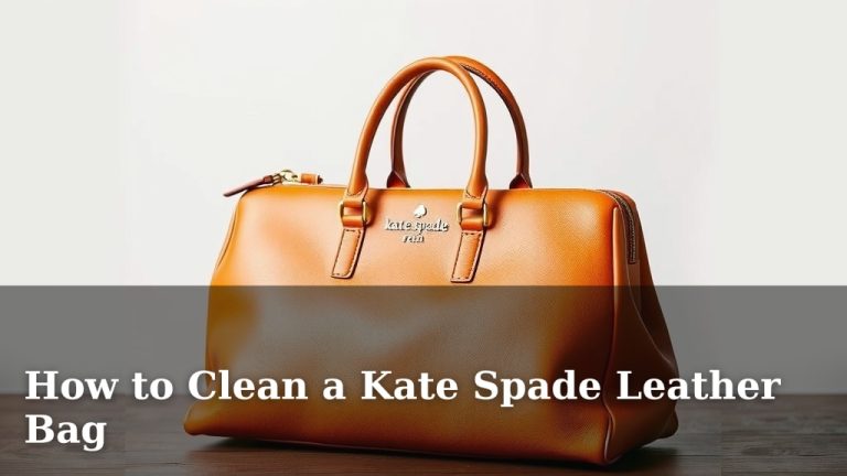 How to Clean a Kate Spade Leather Bag