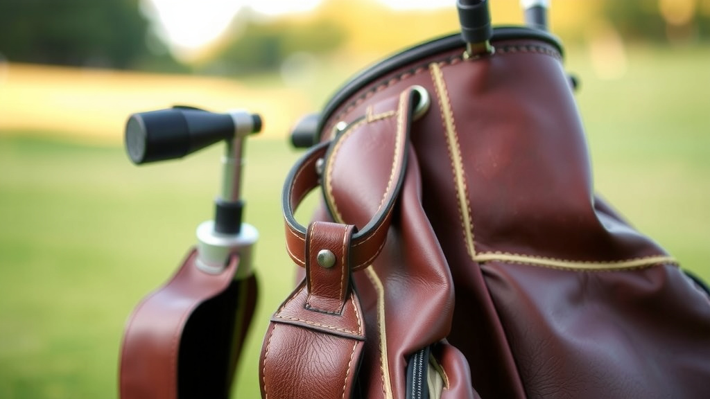 Keeping Your Leather Golf Bag Pristine