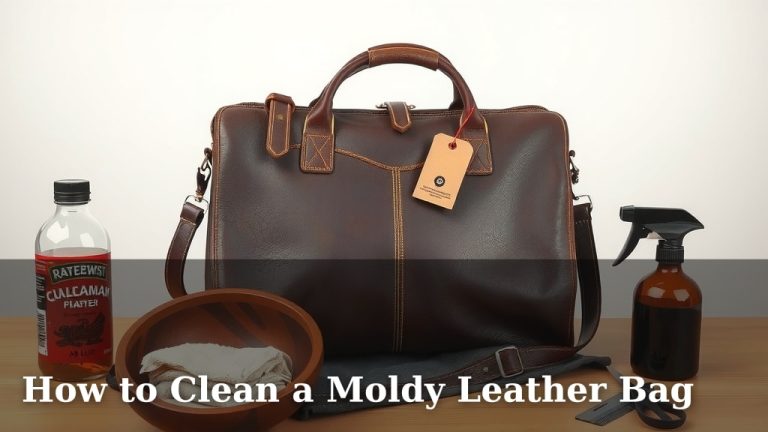 How to Clean a Moldy Leather Bag