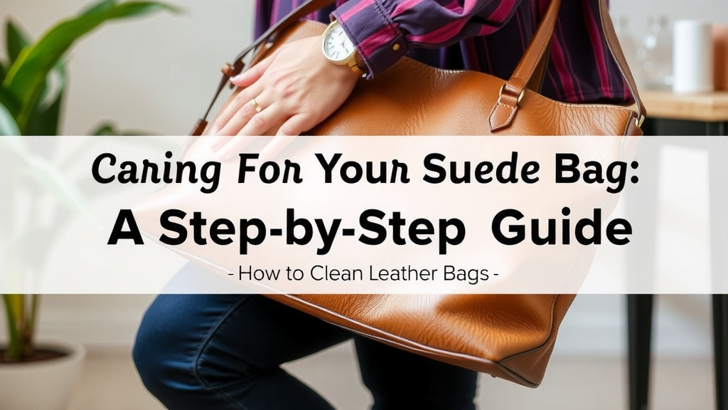 Caring for Your Suede Bag: A Step-by-Step Guide