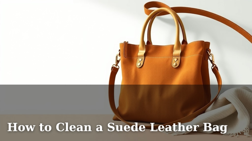 How to Clean a Suede Leather Bag