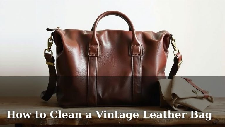 How to Clean a Vintage Leather Bag