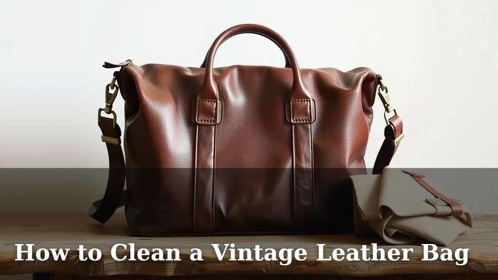 How to Clean a Vintage Leather Bag