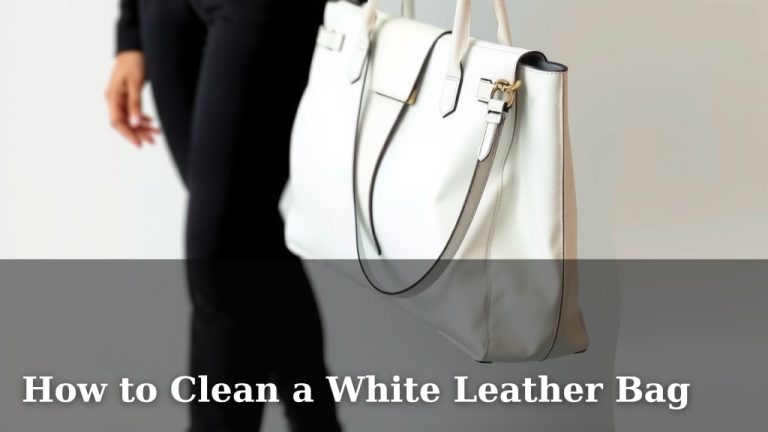 How to Clean a White Leather Bag