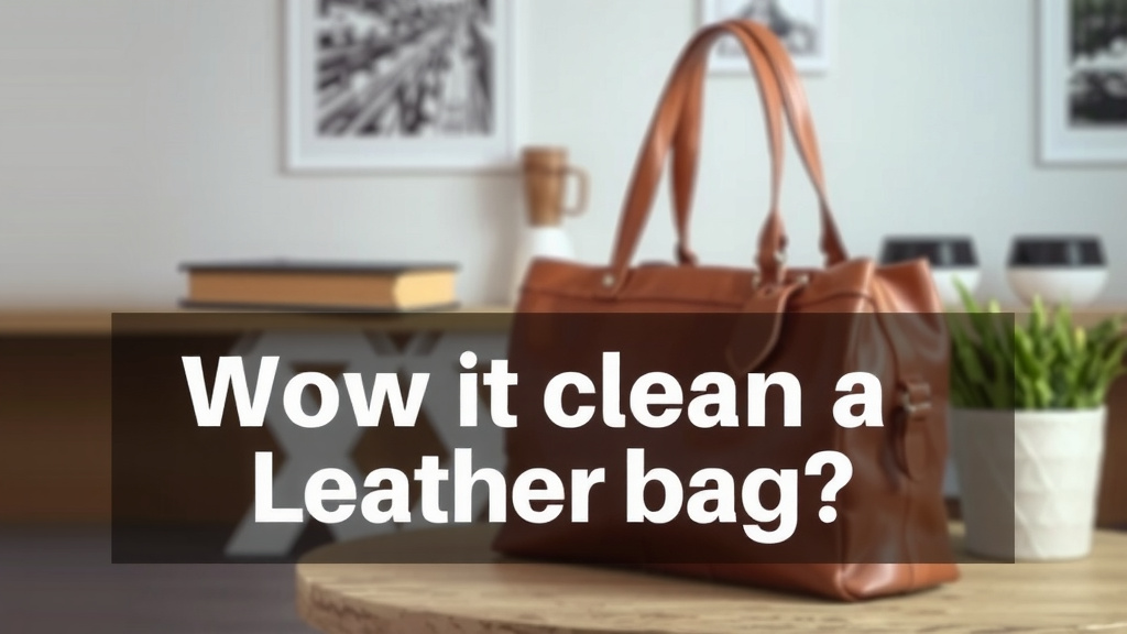 Caring for Your Cowhide Leather Bag: A Simple Cleaning Guide