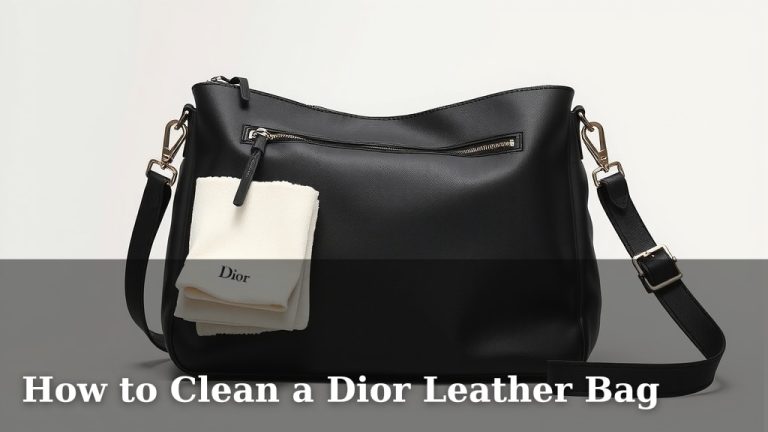 How to Clean a Dior Leather Bag