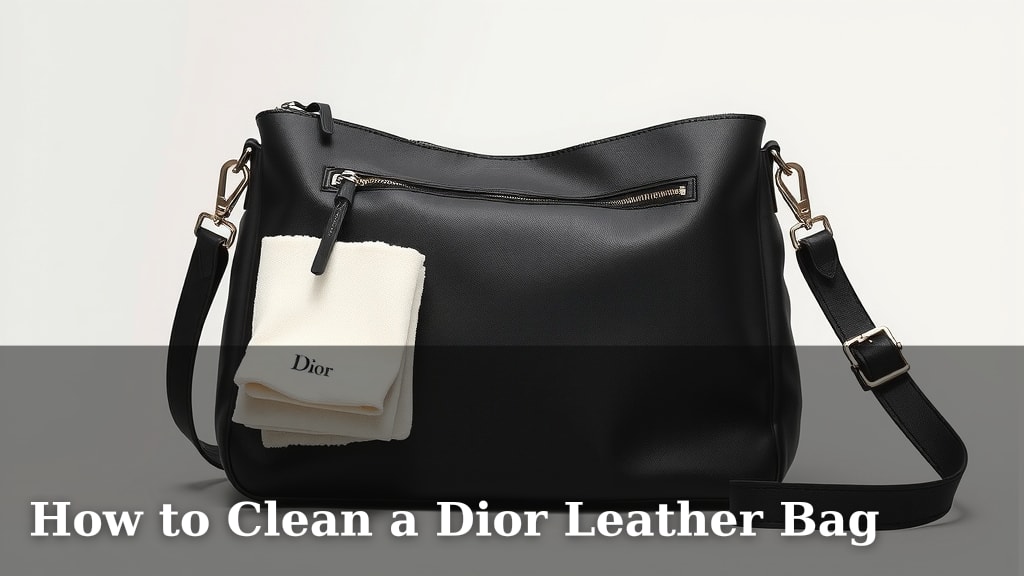 How to Clean a Dior Leather Bag