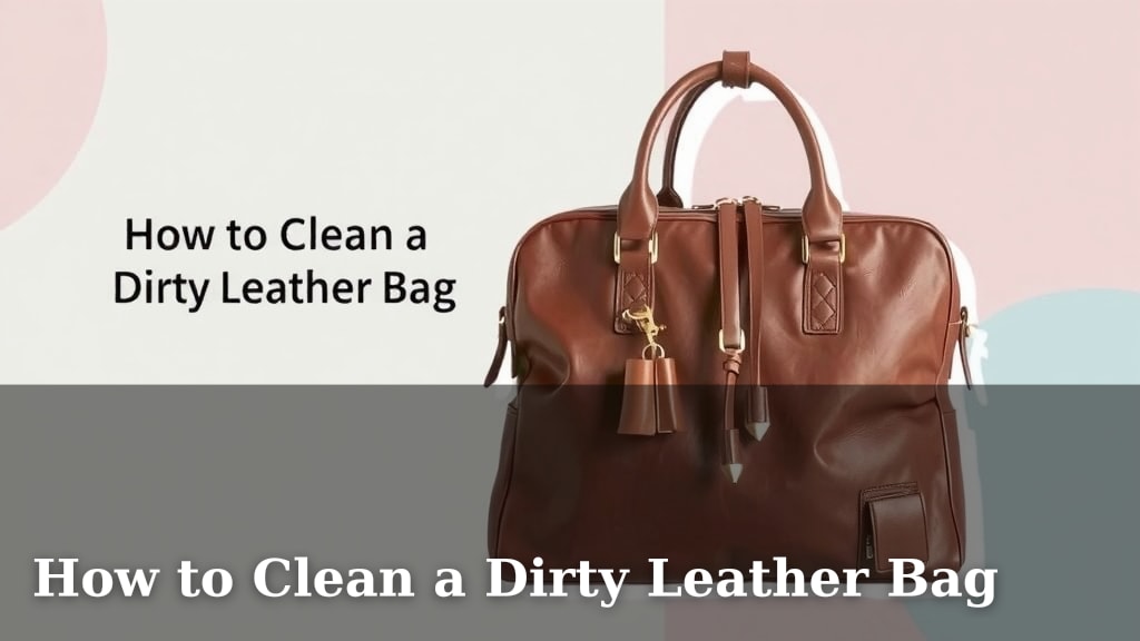 How to Clean a Dirty Leather Bag