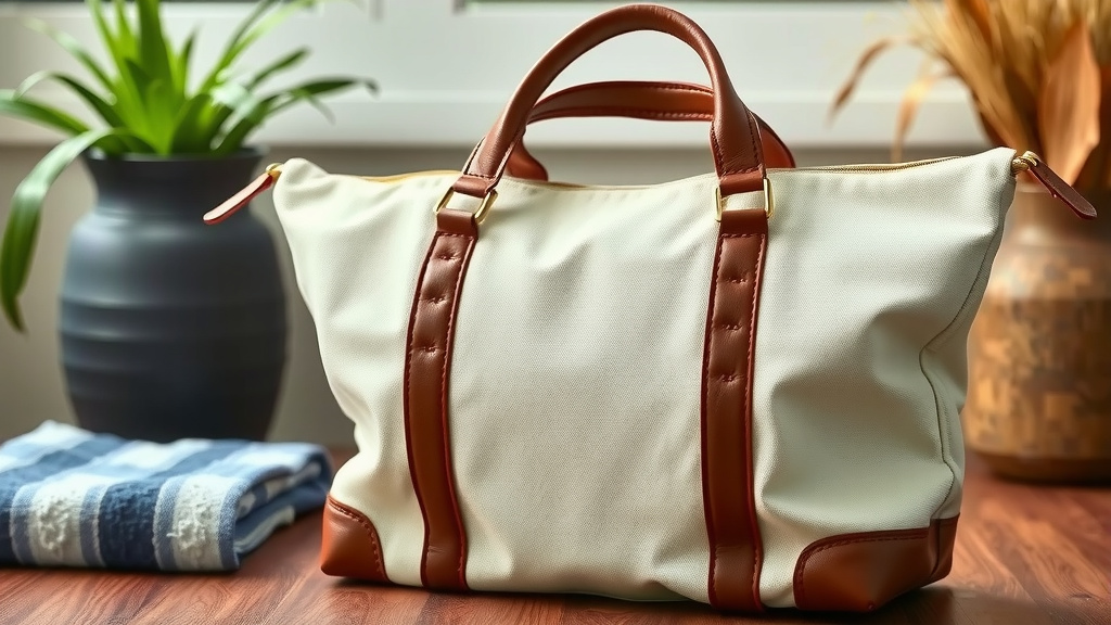 Caring for Your Fabric Bag With Leather Accents