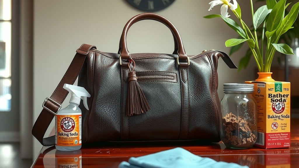 Refreshing Your Leather Bag with Baking Soda