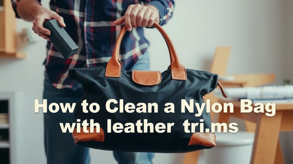 Caring for Your Nylon Bag with Leather Accents