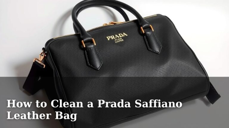 How to Clean a Prada Saffiano Leather Bag