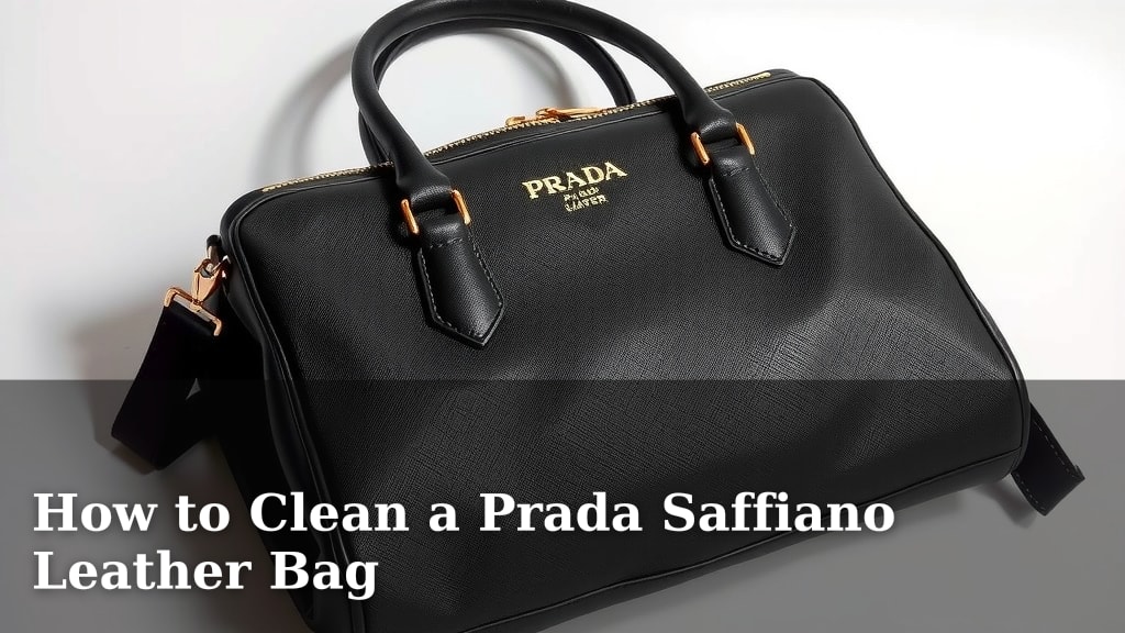How to Clean a Prada Saffiano Leather Bag