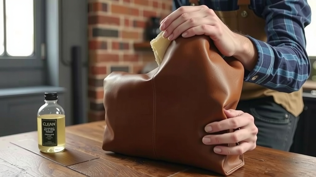 Caring for Your Unfinished Leather Bag