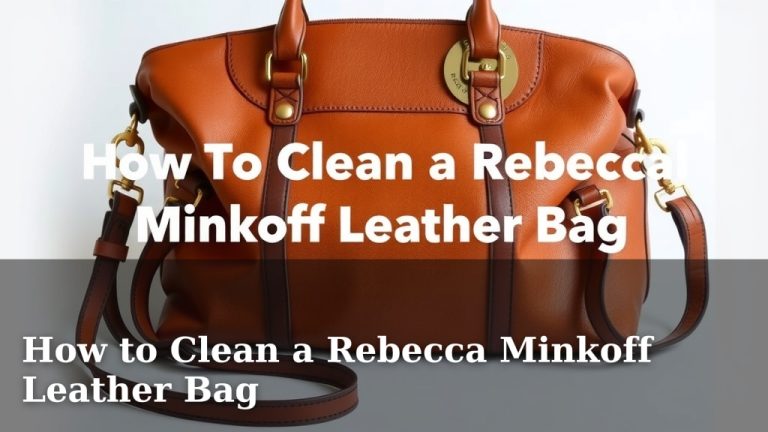 How to Clean a Rebecca Minkoff Leather Bag