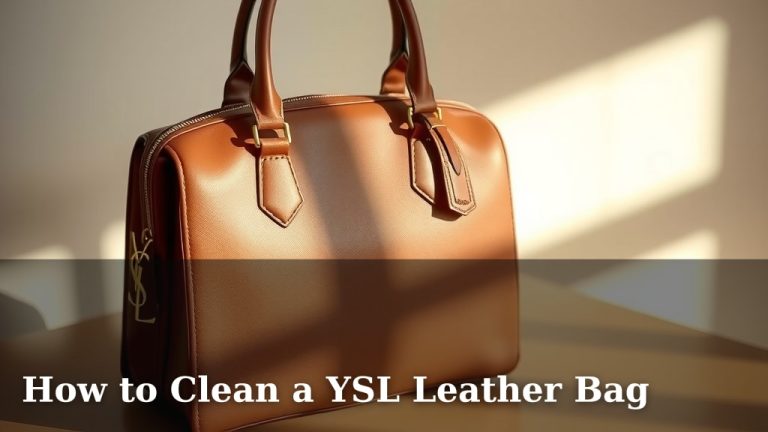 How to Clean a YSL Leather Bag