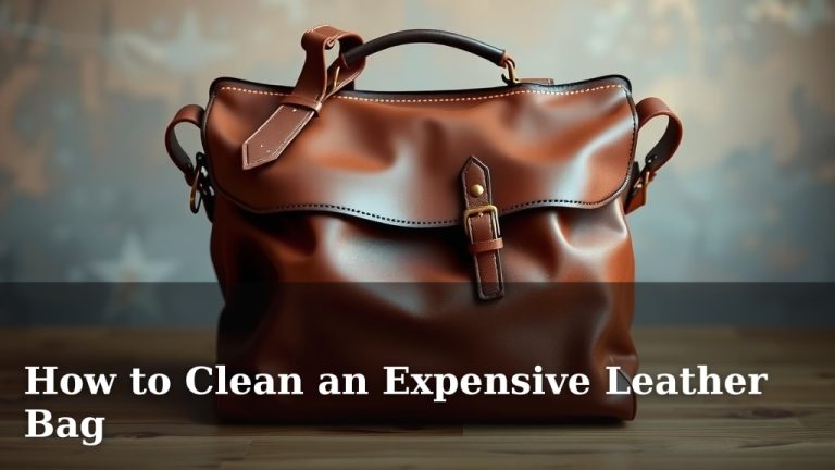 How to Clean an Expensive Leather Bag