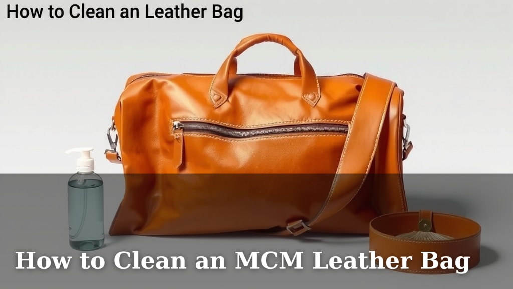 How to Clean an MCM Leather Bag