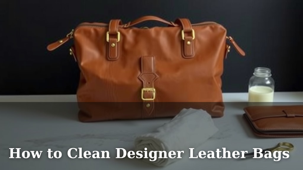 How to Clean Designer Leather Bags