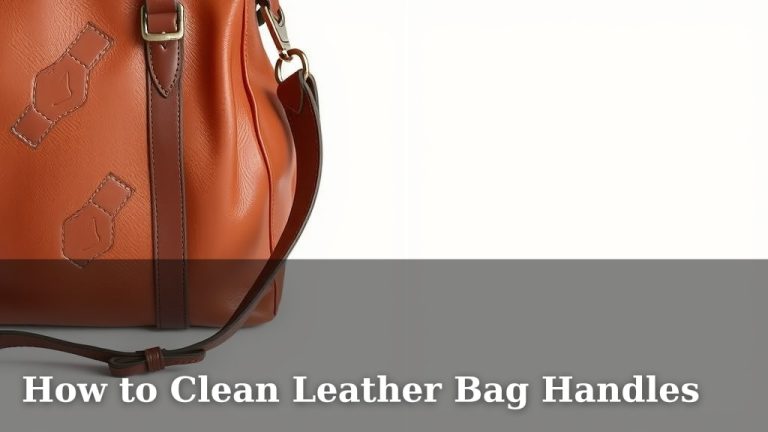 How to Clean Leather Bag Handles