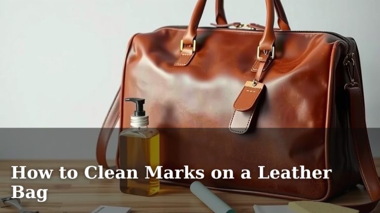 How to Clean Marks on a Leather Bag