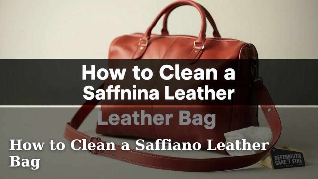 How to Clean a Saffiano Leather Bag