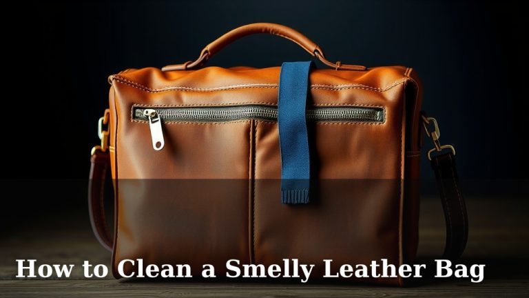 How to Clean a Smelly Leather Bag