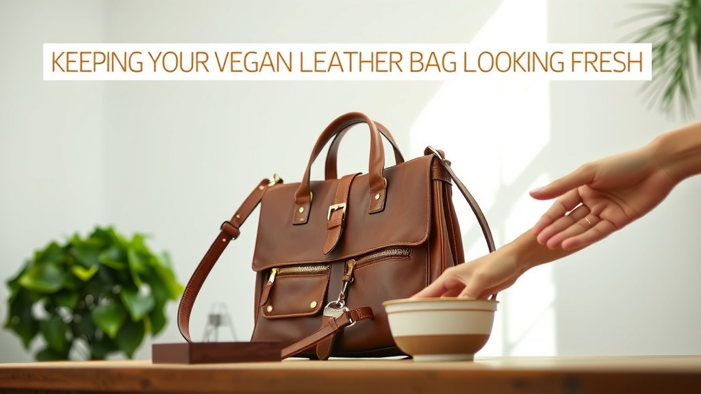 Keeping Your Vegan Leather Bag Looking Fresh