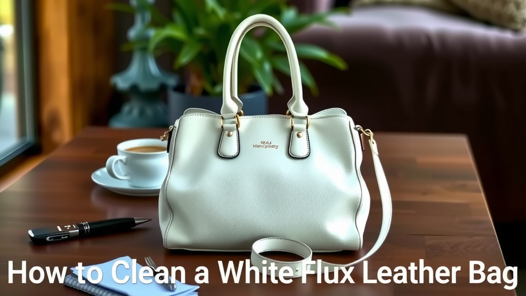 Caring for Your White Faux Leather Bag