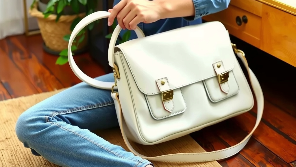 Tackling Blue Jean Stains on Your White Leather Bag