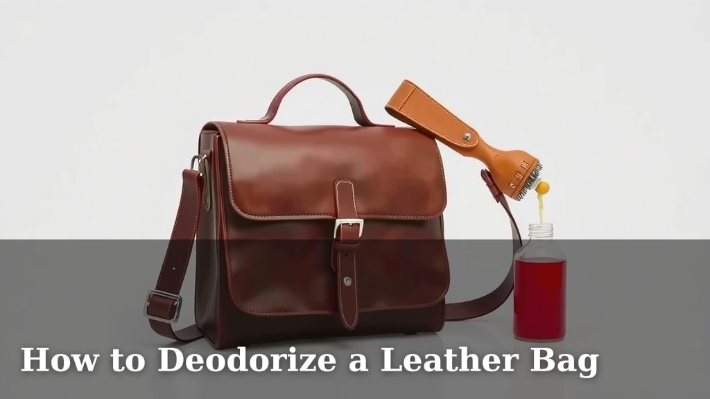How to Deodorize a Leather Bag