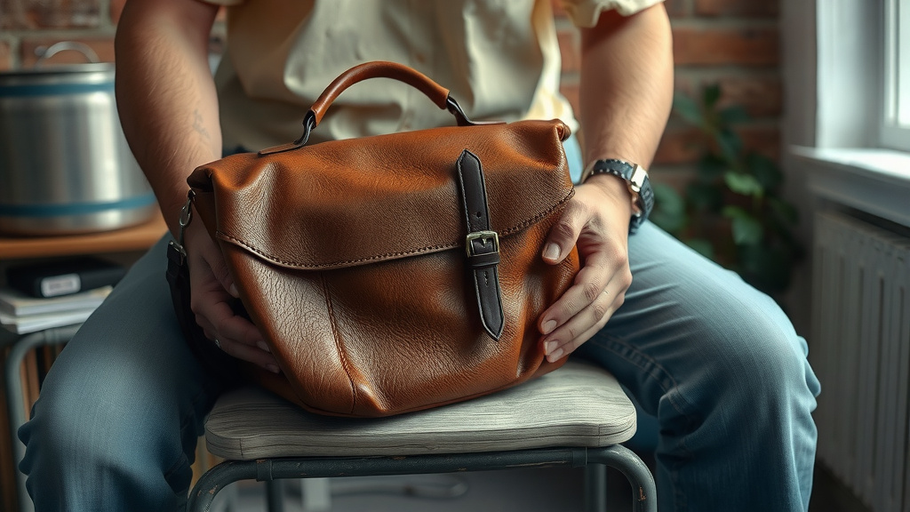 Rescuing Your Leather Bag After a Drenching