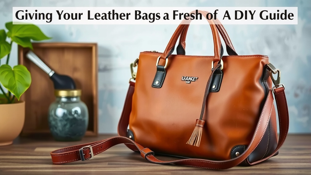 Giving Your Leather Bag a Fresh Color: A DIY Guide
