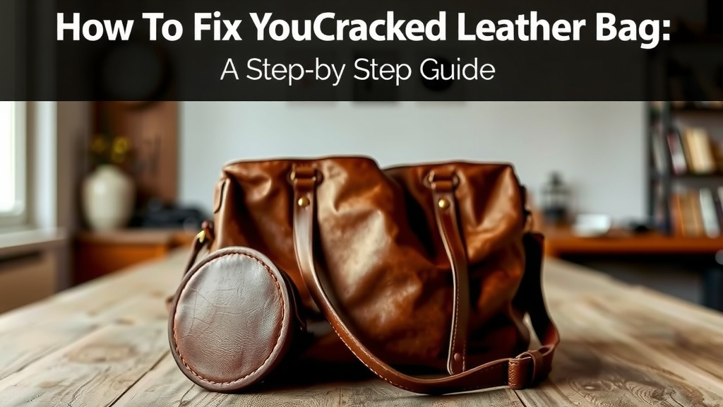 Repairing Your Cracked Leather Bag: A Step-by-Step Guide
