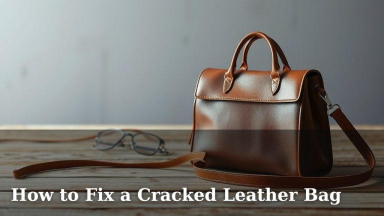 How to Fix a Cracked Leather Bag