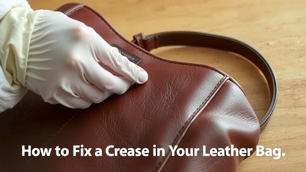 Smoothing Out Wrinkles on Your Leather Bag