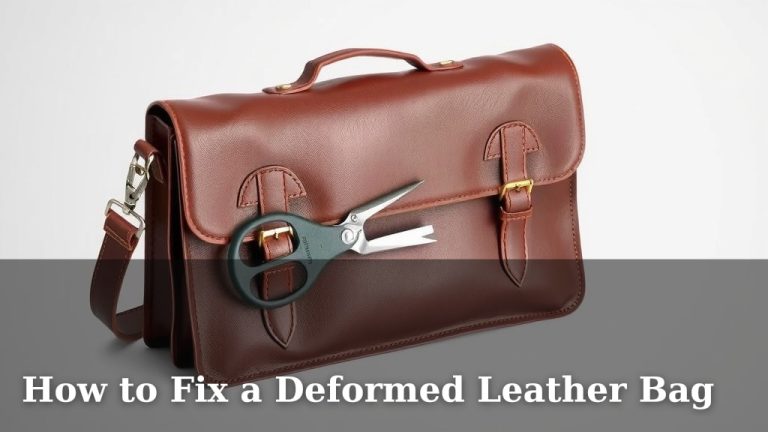 How to Fix a Deformed Leather Bag