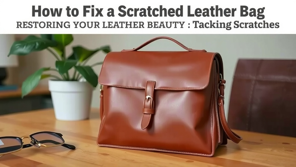 Restoring Your Leather Bag's Beauty: Tackling Scratches