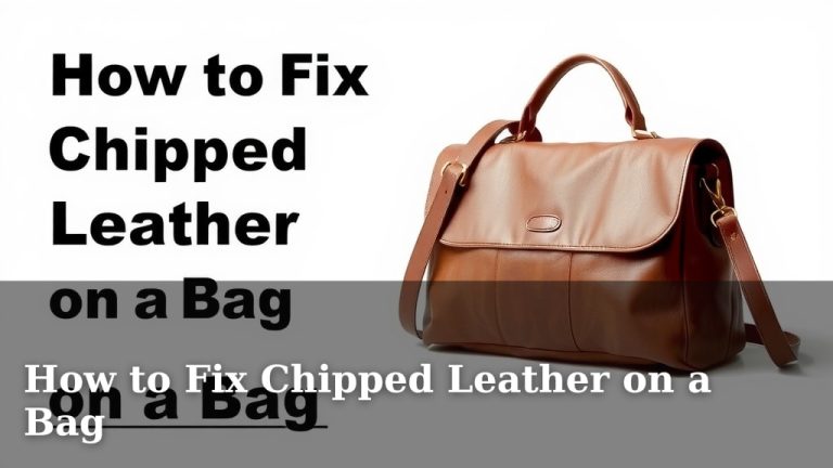 How to Fix Chipped Leather on a Bag