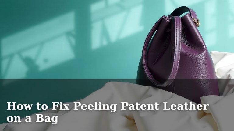 How to Fix Peeling Patent Leather on a Bag