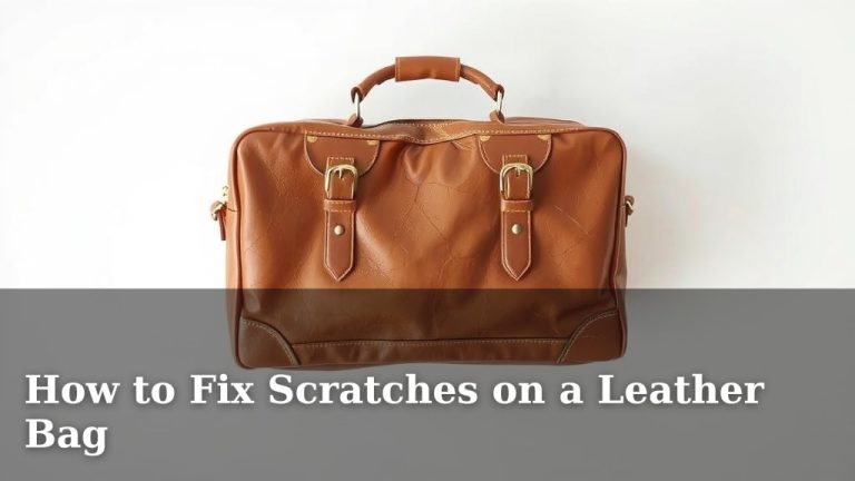 How to Fix Scratches on a Leather Bag