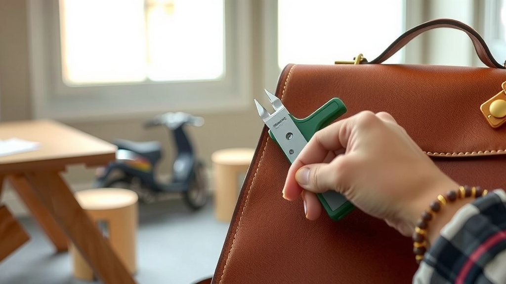 Repairing Your Leather Bag's Stitching