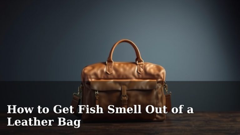 How to Get Fish Smell Out of a Leather Bag