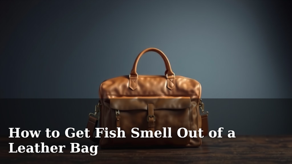 How to Get Fish Smell Out of a Leather Bag